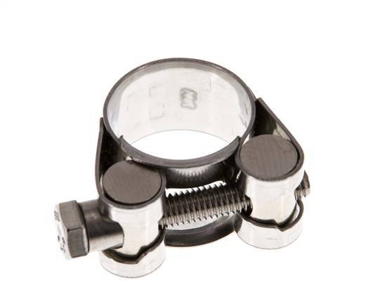 21 - 23 mm Hose Clamp with a Stainless Steel 304 18 mm band - Norma