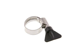 16 - 27 mm Hose Clamp with a Stainless Steel 304 12 mm band With Butterfly Handle - Norma [2 Pieces]
