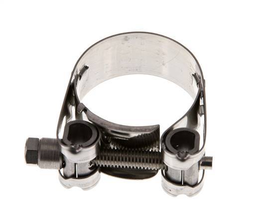 34 - 37 mm Hose Clamp with a Stainless Steel 304 18 mm band - Norma