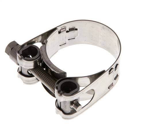 34 - 37 mm Hose Clamp with a Stainless Steel 304 18 mm band - Norma
