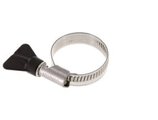 25 - 40 mm Hose Clamp with a Stainless Steel 304 12 mm band With Butterfly Handle - Norma [2 Pieces]