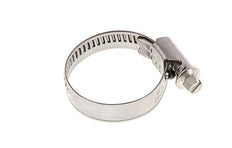 16 - 27 mm Hose Clamp with a Stainless Steel 304 12 mm band - Norma [2 Pieces]
