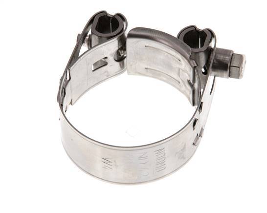 40 - 43 mm Hose Clamp with a Stainless Steel 304 18 mm band - Norma
