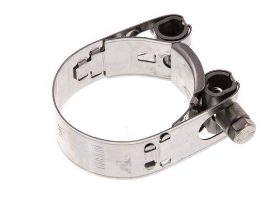 40 - 43 mm Hose Clamp with a Stainless Steel 304 18 mm band - Norma