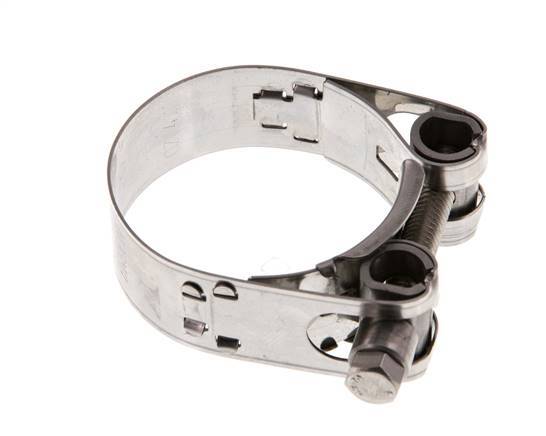 40 - 43 mm Hose Clamp with a Stainless Steel 304 18 mm band - Norma
