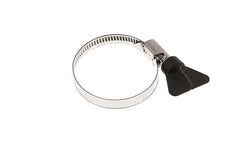 35 - 50 mm Hose Clamp with a Stainless Steel 304 9 mm band With Butterfly Handle - Norma [2 Pieces]