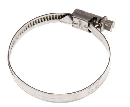 40 - 60 mm Hose Clamp with a Stainless Steel 304 9 mm band - Norma [2 Pieces]