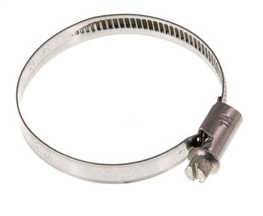 40 - 60 mm Hose Clamp with a Stainless Steel 304 9 mm band - Norma [2 Pieces]