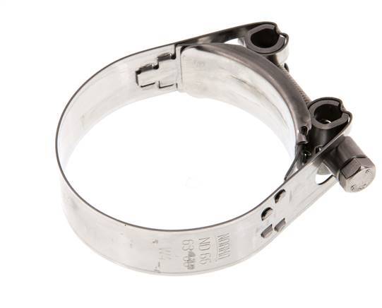 63 - 68 mm Hose Clamp with a Stainless Steel 304 20 mm band - Norma