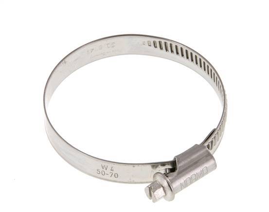 50 - 70 mm Hose Clamp with a Stainless Steel 304 12 mm band - Norma [2 Pieces]