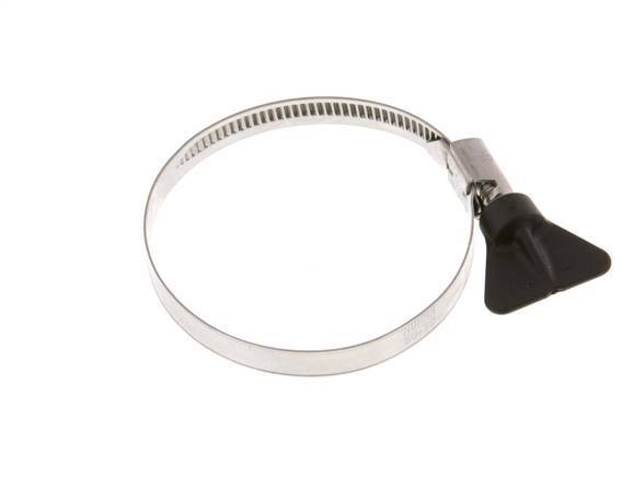 50 - 70 mm Hose Clamp with a Stainless Steel 304 9 mm band With Butterfly Handle - Norma [2 Pieces]