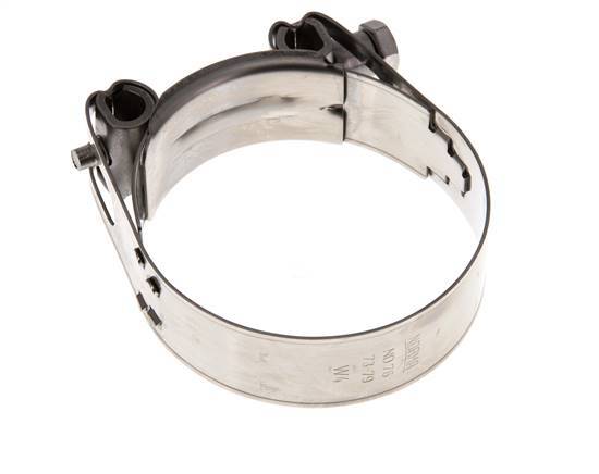 73 - 79 mm Hose Clamp with a Stainless Steel 304 25 mm band - Norma