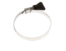 60 - 80 mm Hose Clamp with a Stainless Steel 304 9 mm band With Butterfly Handle - Norma [2 Pieces]