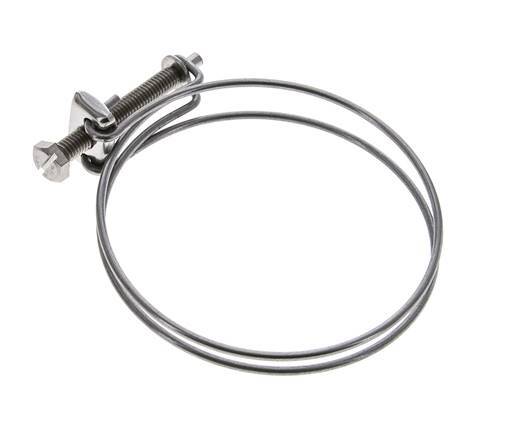 80 - 85 mm Hose Clamp Stainless Steel 304 [2 Pieces]
