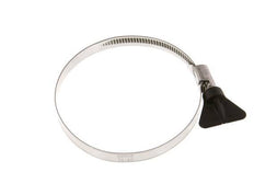 70 - 90 mm Hose Clamp with a Stainless Steel 304 9 mm band With Butterfly Handle - Norma [2 Pieces]