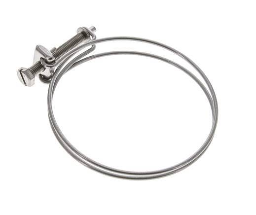 84 - 90 mm Hose Clamp Stainless Steel 304 [2 Pieces]