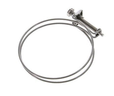 84 - 90 mm Hose Clamp Stainless Steel 304 [2 Pieces]