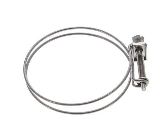 84 - 90 mm Hose Clamp Stainless Steel 304 [2 Pieces]