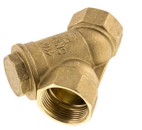 G1 1/4'' Y-Strainer 0.2mm 70-Mesh Brass NBR 20bar/290psi