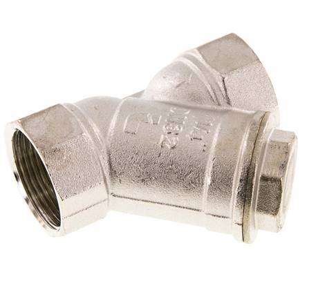 G1 1/4'' Y-Strainer 0.5mm 35-Mesh Nickel-Plated Brass NBR 20bar/290psi