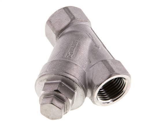 G1/2'' Y-Strainer 1mm 18-Mesh Stainless Steel PTFE 40bar/580psi