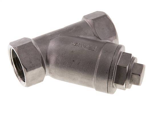 G1'' Y-Strainer 1mm 18-Mesh Stainless Steel PTFE 40bar/580psi