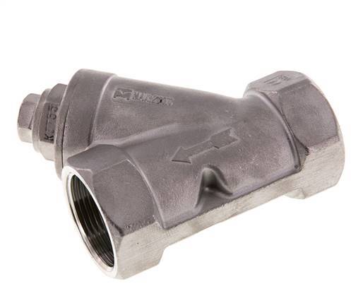 G1 1/4'' Y-Strainer 1mm 18-Mesh Stainless Steel PTFE 40bar/580psi