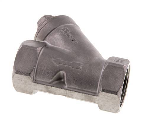 G1 1/4'' Y-Strainer 1mm 18-Mesh Stainless Steel PTFE 40bar/580psi