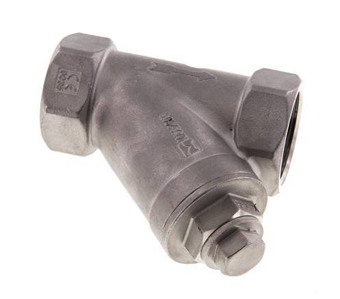 G1 1/4'' Y-Strainer 1mm 18-Mesh Stainless Steel PTFE 40bar/580psi