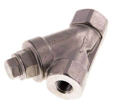 G1/4'' Y-Strainer 0.6mm 30-Mesh Stainless Steel PTFE 40bar/580psi