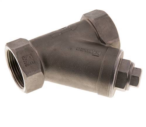 G1 1/4'' Y-Strainer 0.6mm 30-Mesh Stainless Steel PTFE 40bar/580psi