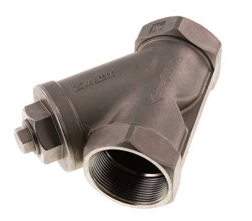 G2'' Y-Strainer 0.6mm 30-Mesh Stainless Steel PTFE 40bar/580psi