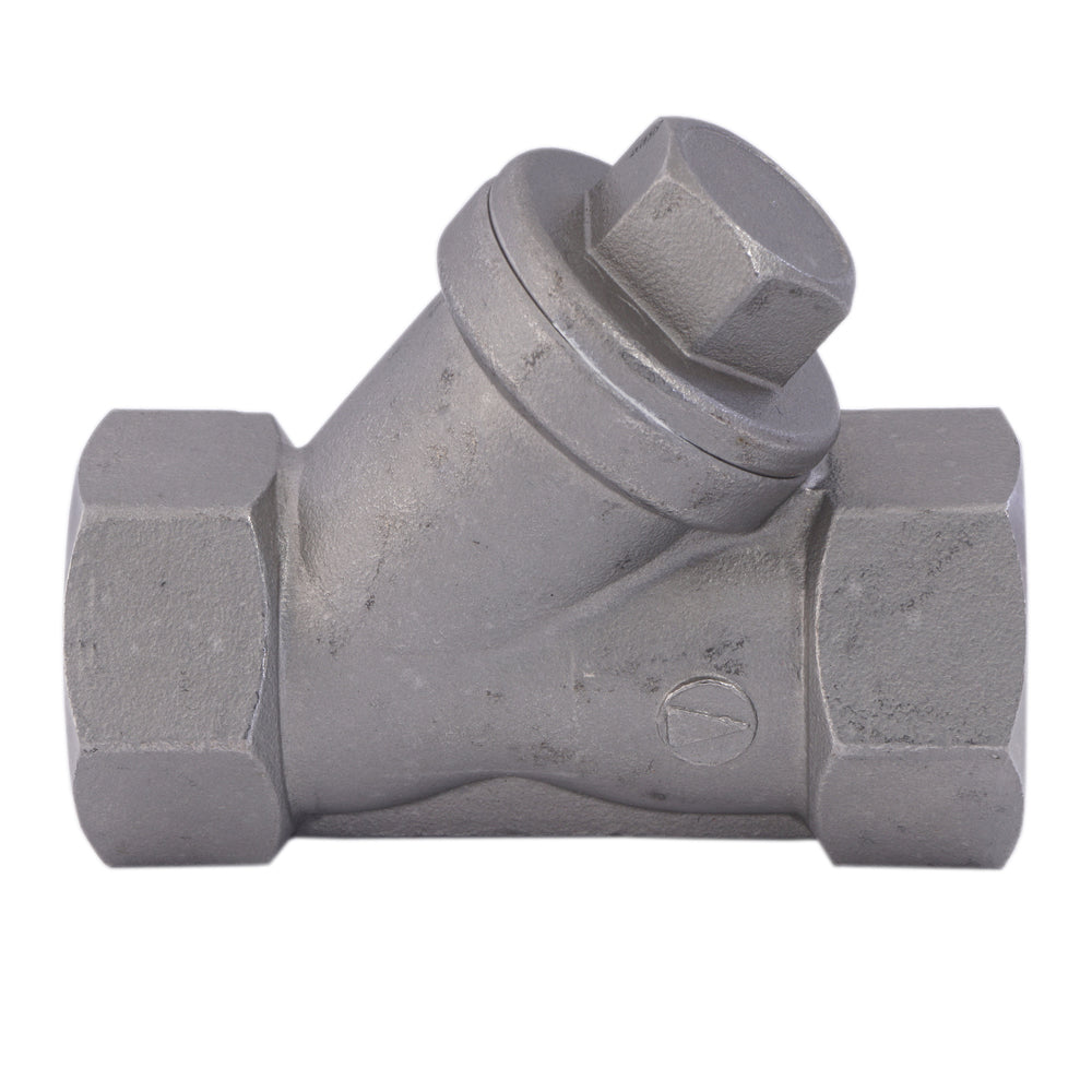 G2 1/2'' Y-Strainer 1mm 18-Mesh Stainless Steel PTFE 40bar/580psi