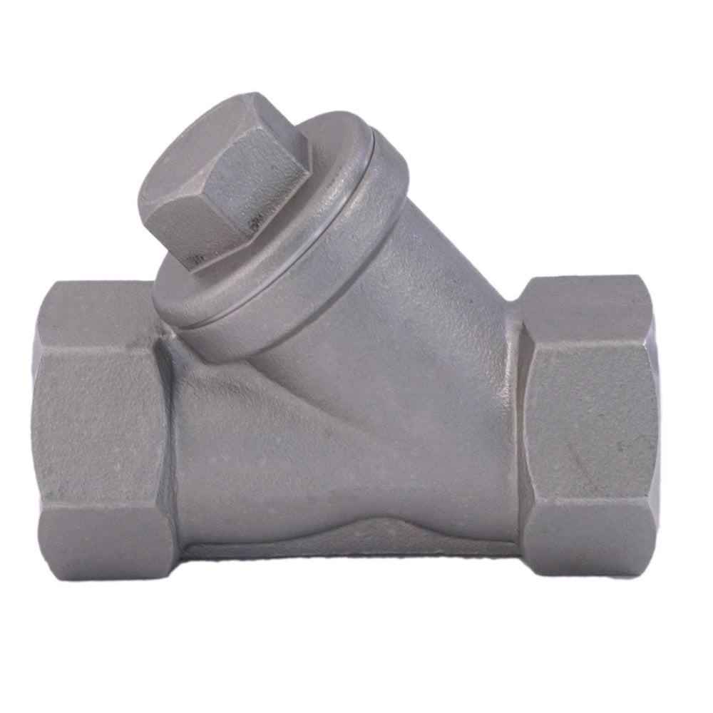 G2 1/2'' Y-Strainer 1mm 18-Mesh Stainless Steel PTFE 40bar/580psi