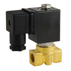 Solenoid Valve ST-DA 1/4'' brass FKM 0-13bar 230V AC