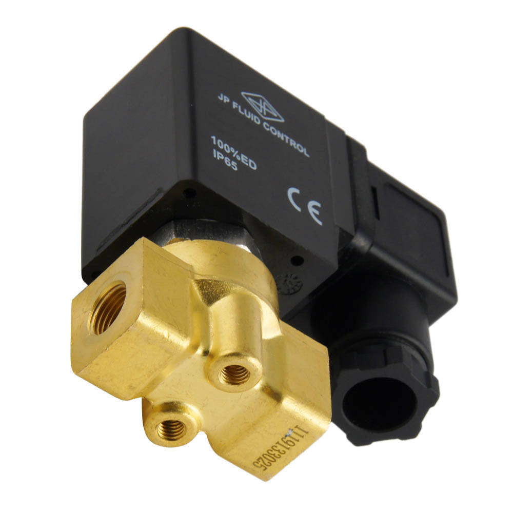 Solenoid Valve ST-DA 1/8'' brass FKM 0-13bar 120V AC