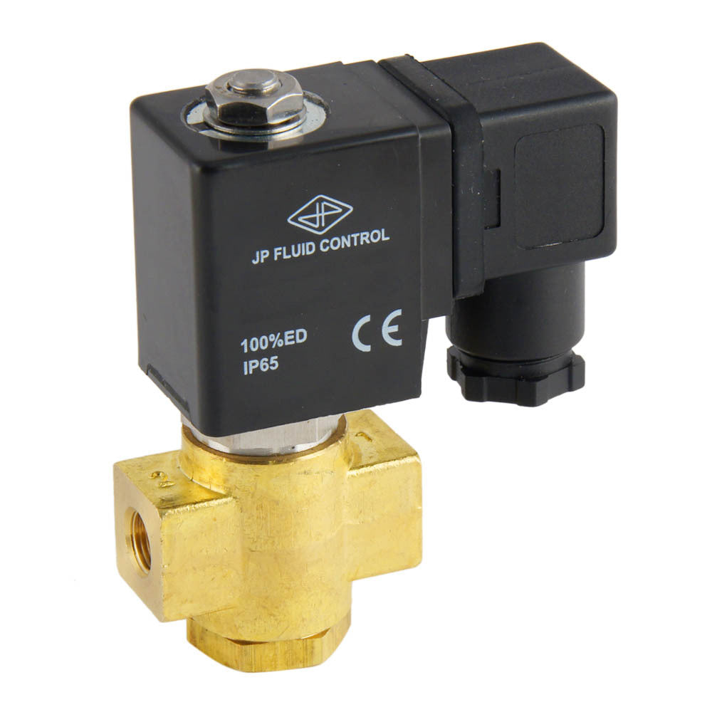 Solenoid Valve ST-DB 1/8'' NO brass EPDM 0-12bar 380V AC