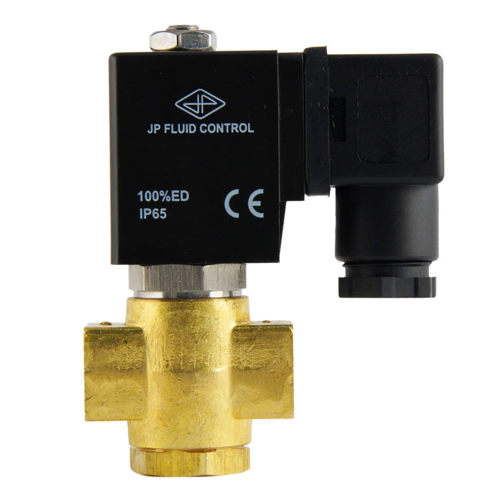 Solenoid Valve ST-DB 1/8'' NO brass FKM 0-12bar 230V AC
