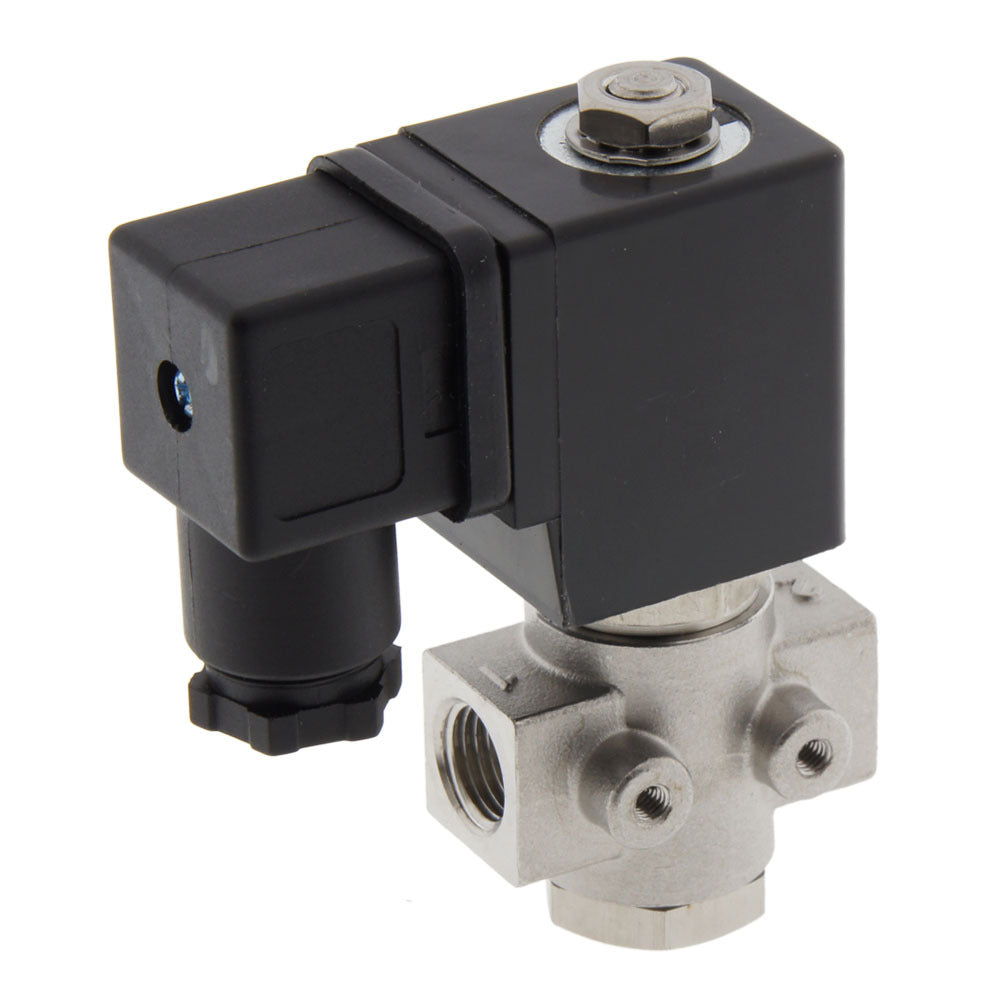 Solenoid Valve ST-DB 1/4'' NO stainless steel EPDM 0-12bar 230V AC