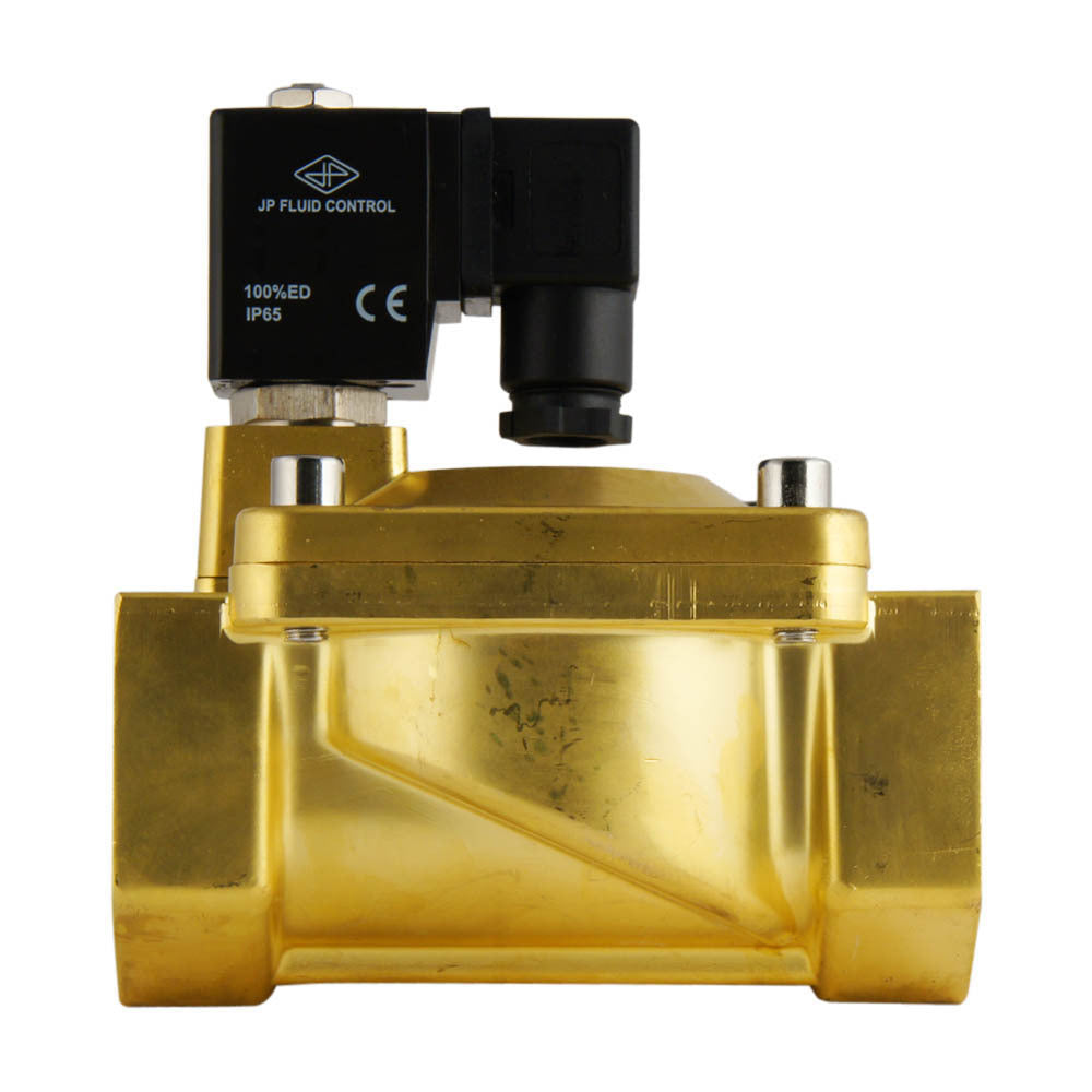 Solenoid Valve ST-IA 1-1/2'' brass FKM 0,5-16bar 380V AC