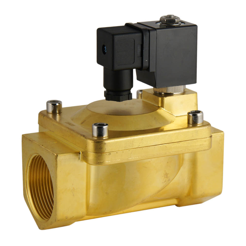 Solenoid Valve ST-IA 1-1/2'' brass FKM 0,5-16bar 380V AC