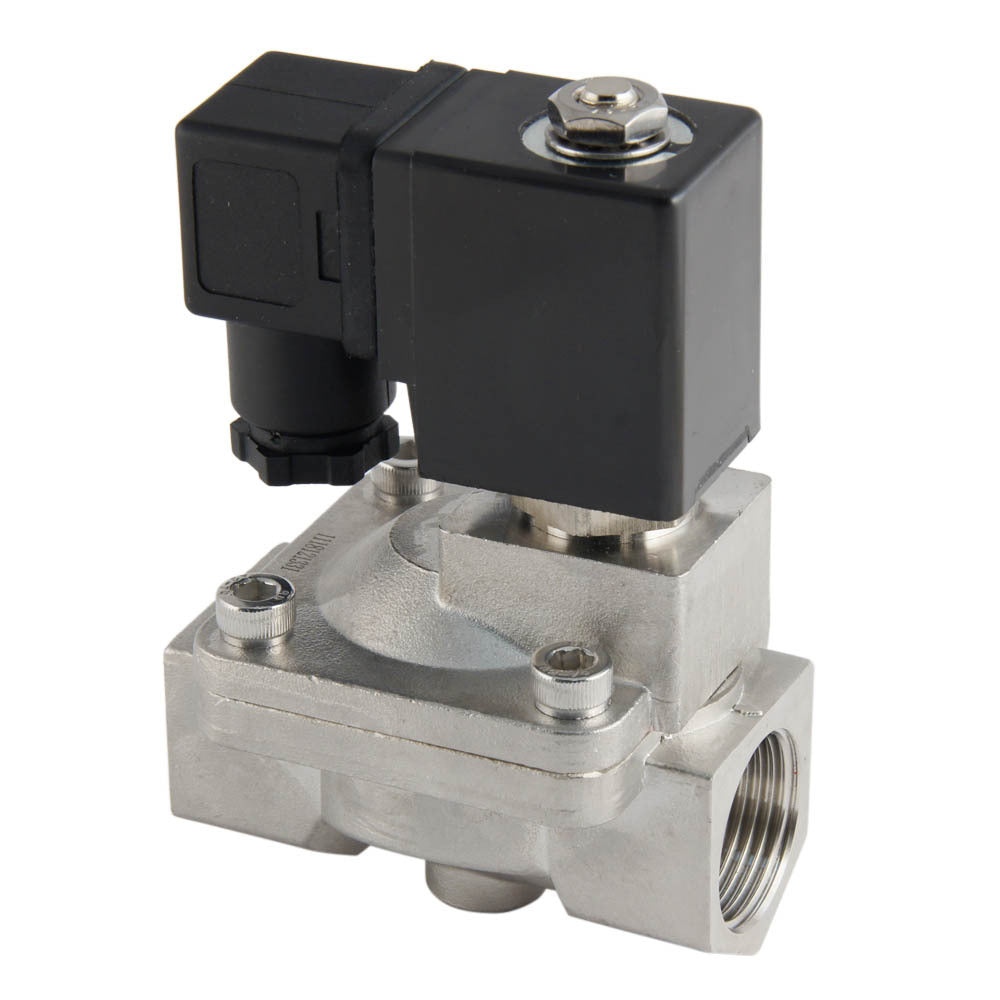 Solenoid Valve ST-IA 3/4'' stainless steel FKM 0,5-16bar 12V DC