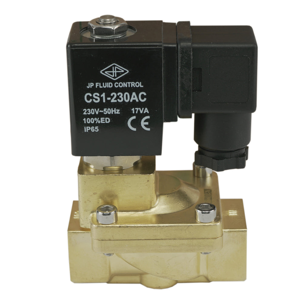 Solenoid Valve ST-IA 3/8'' brass FKM 0,5-16bar 12V DC