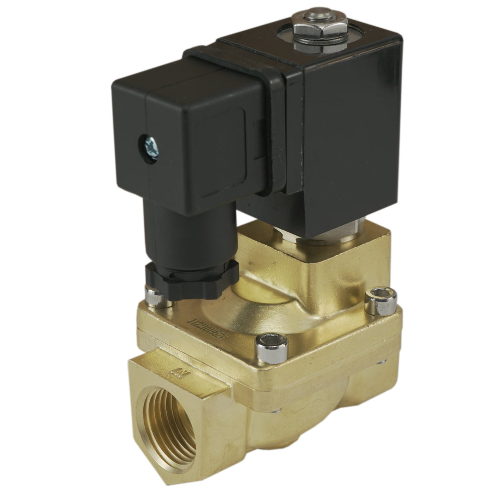 Solenoid Valve ST-IA 3/8'' brass FKM 0,5-16bar 12V DC