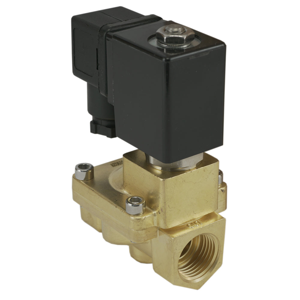 Solenoid Valve ST-IA 3/8'' brass EPDM 0,5-16bar 230V AC