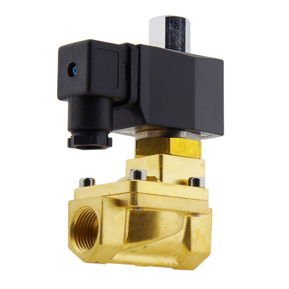 Solenoid Valve ST-IB 1/2'' NO brass EPDM 0,5-13bar 120V AC