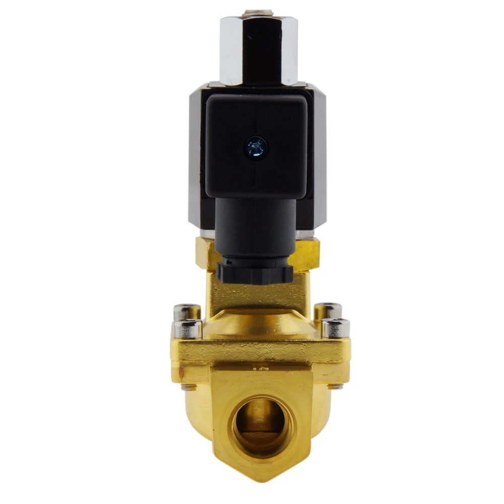 Solenoid Valve ST-IB 3/8'' NO brass FKM 0,5-13bar 380V AC