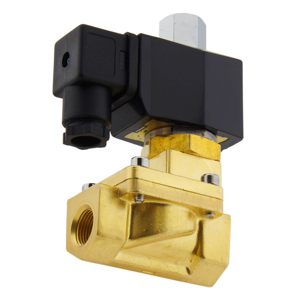 Solenoid Valve ST-IB 3/8'' NO brass FKM 0,5-13bar 380V AC