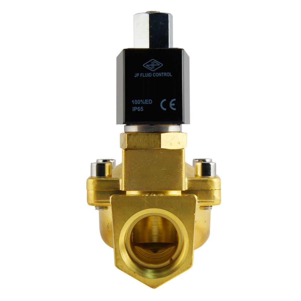 Solenoid Valve ST-IB 1'' NO brass EPDM 0,5-13bar 120V AC