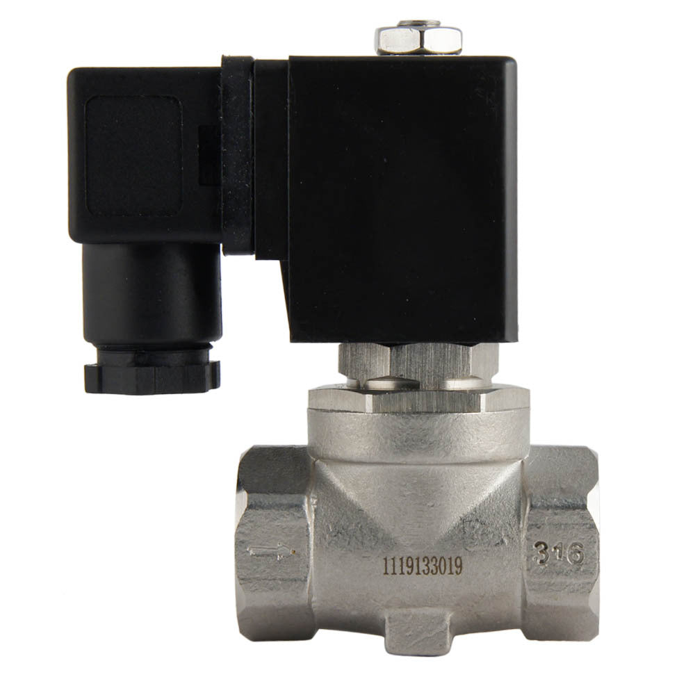 Solenoid Valve ST-SA 1/4'' stainless steel FKM 0-16bar 380V AC